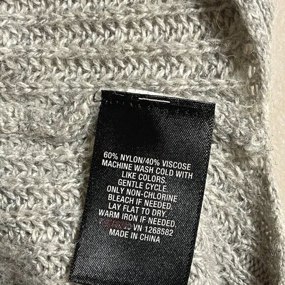 Knit by Hampshire Studio Open Front Long Sweater Cardigan Large - Picture 9 of 9